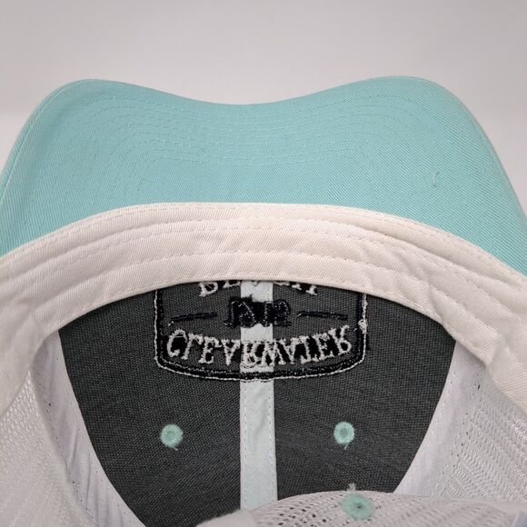 Clearwater Beach 1915 Snapback Trucker Hat Blue OS Adjustable Mesh Surfstyle - Picture 7 of 8